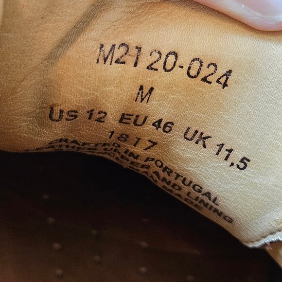 Samuel Hubbard Men's Suede Chukka Boots, Chestnut, Sz 12 - Picture 16 of 16